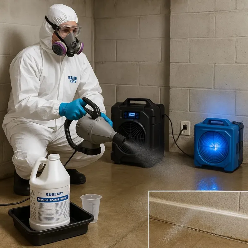 Sanitization and Odor Removal process in Zwolle, LA