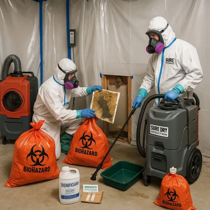 Contaminated Water Handling Protocols process in Zwolle, LA
