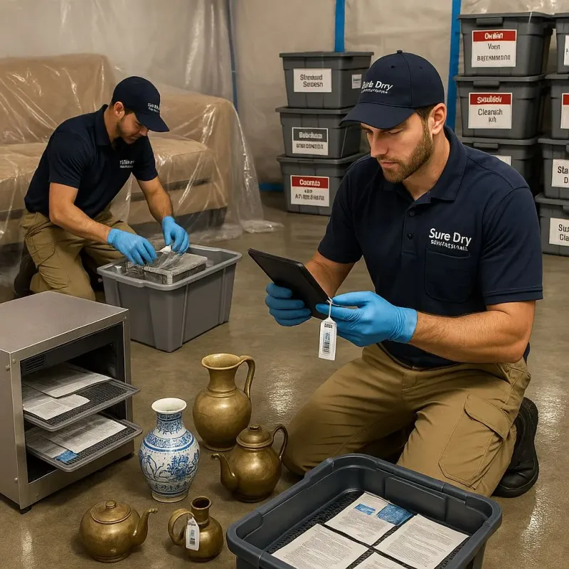 Content Protection and Restoration process in Zwolle, LA